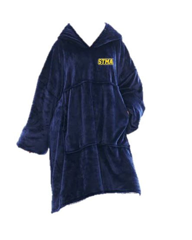 STMA Snuggie Wearable Hooded Blanket