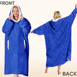 STMA Snuggie Wearable Hooded Blanket