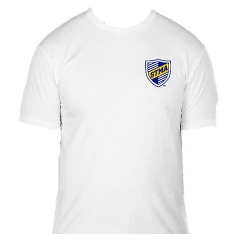 T-Shirt Shield Logo White