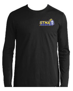 Long Sleeve Shirt with STMA Logo Black