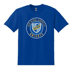 T-Shirt Royal Blue STMA Circle Logo